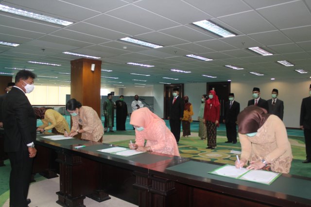 Pelantikan Pejabat Eselon IV 02-07-2020